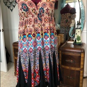 Gorgeous 2X little boho gypsy dress!